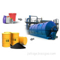 High oil rate waste plastic pyrolysis oil plant